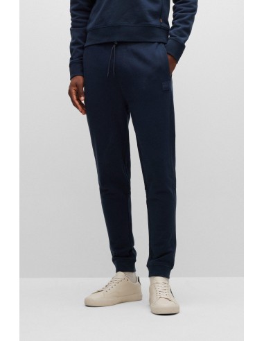 Pantalon de jogging BOSS marine basket pas cher