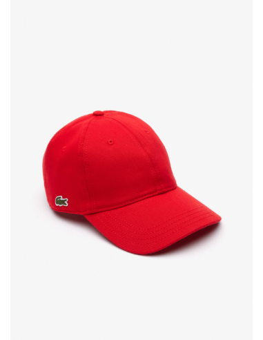 Casquette Lacoste rouge Amélioration de cerveau avec