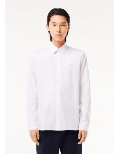 Chemise Lacoste blanche Fin de série