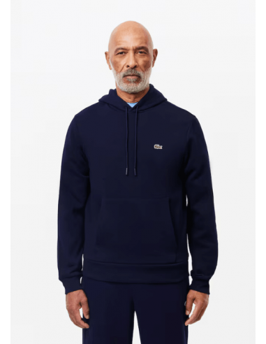 Sweat à capuche Lacoste marine commande en ligne