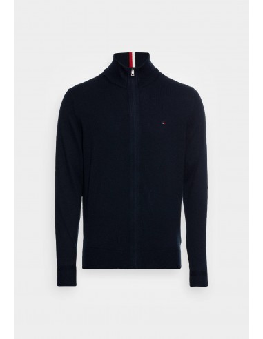 Gilet Tommy Hilfiger marine en cachemire l'achat 