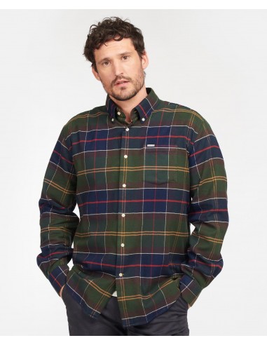 Chemise Barbour kaki commande en ligne