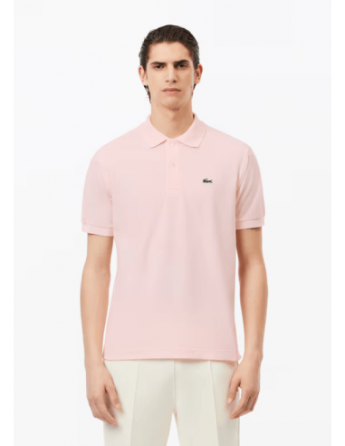 Polo L.12.12 Lacoste rose clair Comment ça marche