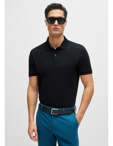 Polo BOSS noir de votre