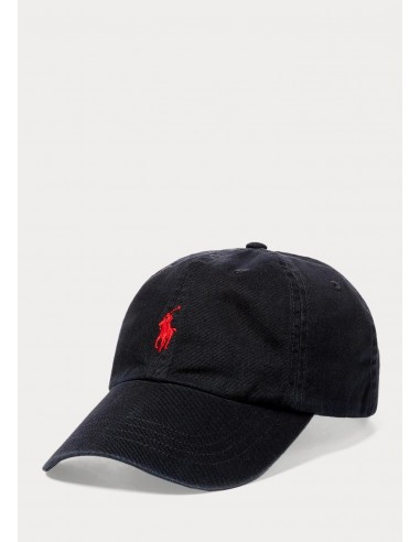 Casquette Ralph Lauren noire Par le système avancé 