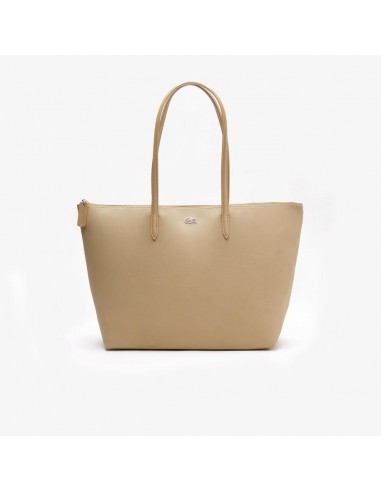 Sac cabas zippé L.12.12 Lacoste beige Comparez plus de prix