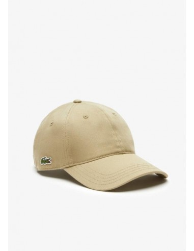 Casquette Lacoste beige Amélioration de cerveau avec