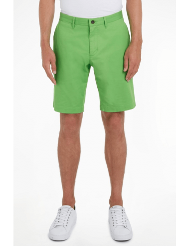 Bermuda Tommy Hilfiger vert en coton bio stretch Comment ça marche