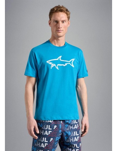 T-shirt Paul & Shark bleu pas chere