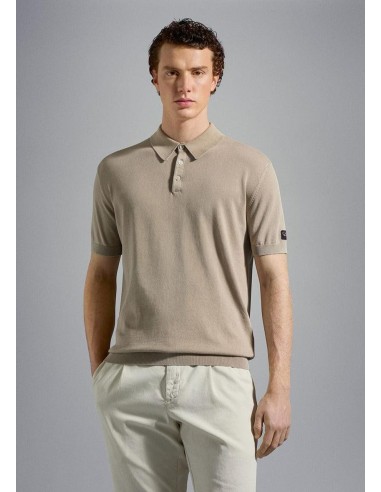 Polo Paul & Shark beige de la marque