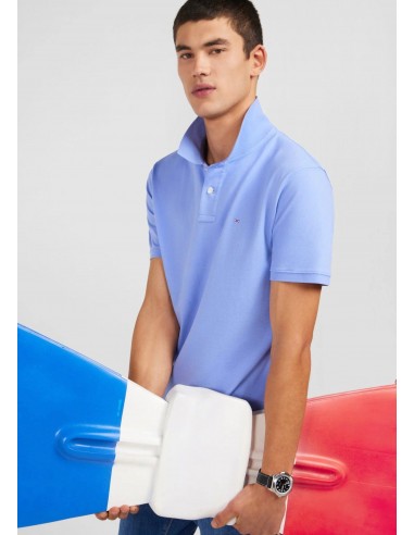 Polo Eden Park bleu ou a consommer sur place