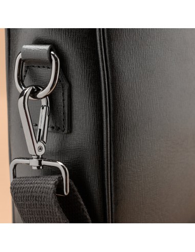 Black Leather Briefcase For Men store