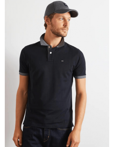 Polo Eden Park noir Jusqu'à 80% De Réduction