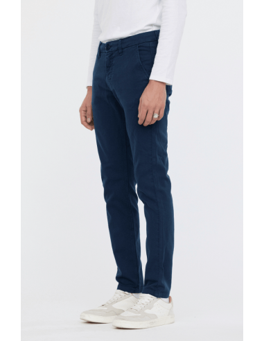 Pantalon chino Lee Cooper marine en coton du meilleur 