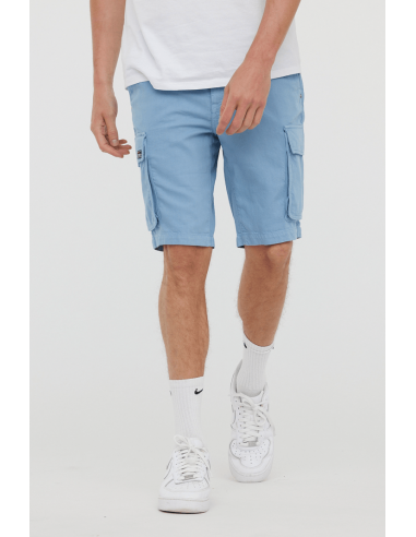 Bermuda Lee Cooper bleu en coton online